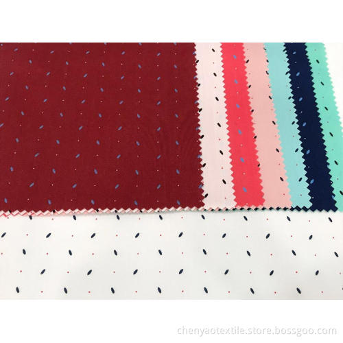 Polyester/Cotton Spendex Printed Fabric